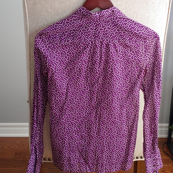 J Crew Women's Button up Shirt Size 0 - Picture 3 of 4